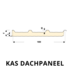 Sandwichpaneel Dach PUR/PIR farbbeschichtet Sandwichpaneel Dach PUR/PIR farbbeschichtet