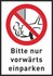 Bitte nur vorwärts einparken Bitte nur vorwärts einparken