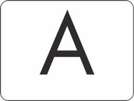 A - Abfallwarntafel A - Abfallwarntafel