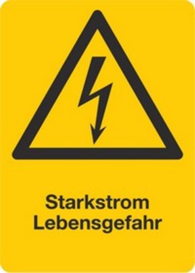 Starkstrom Lebensgefahr Starkstrom Lebensgefahr
