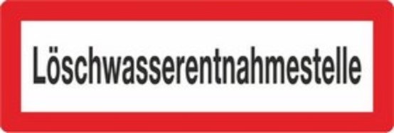 Löschwasserentnahmestelle Löschwasserentnahmestelle