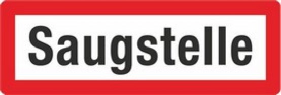 Saugstelle Saugstelle