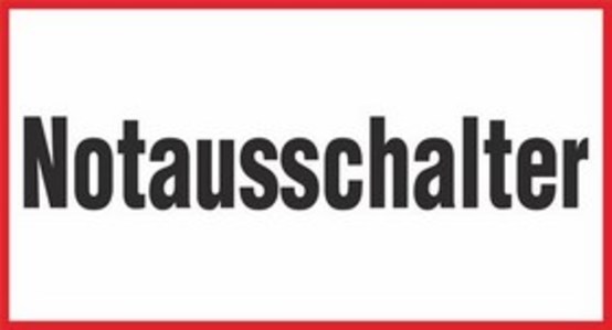 Notausschalter Notausschalter