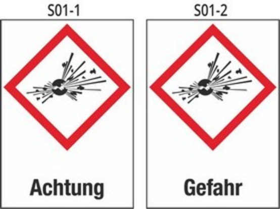 Achtung explosive Stoffe Achtung explosive Stoffe