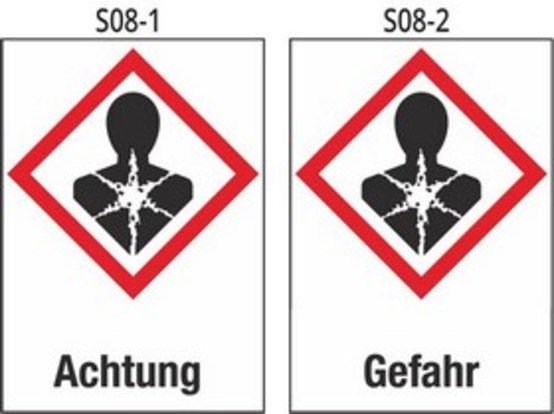 Achtung, Krebserzeugend, mutagen, reproduktionstoxisch, Sensibilisierung der Atemwege, Spezifische Zielorgan-Toxizität, Aspirationsgefahr Achtung, Krebserzeugend, mutagen, reproduktionstoxisch, Sensibilisierung der Atemwege, Spezifische Zielorgan-Toxizität, Aspirationsgefahr