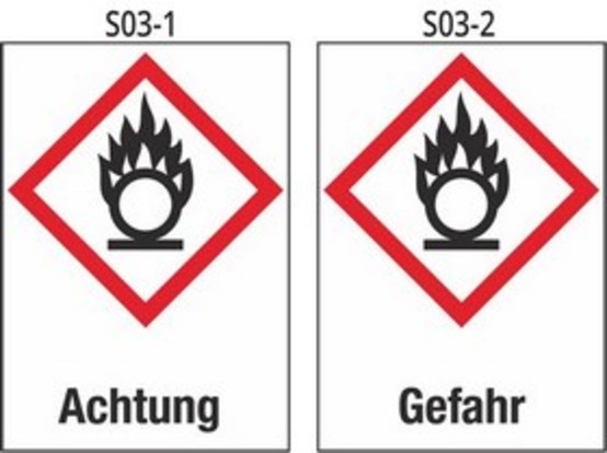 Entzündend (oxidierend) wirkende Stoffe Entzündend (oxidierend) wirkende Stoffe