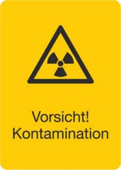 Vorsicht! Kontamination Vorsicht! Kontamination