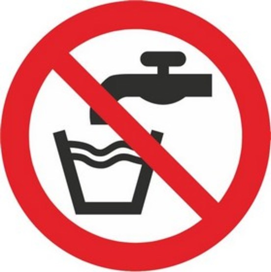 Kein Trinkwasser Kein Trinkwasser