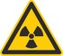 Warnung vor radioaktiven Stoffen oder ionisierenden Strahlen W05/W005