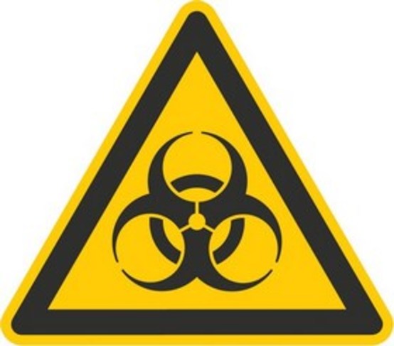 Warnung vor Biogefährdung W16/W016