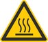 Warnung vor heißer Oberfläche W26/W026