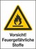 Vorsicht! Feuergefährliche Stoffe W01/W001