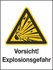 Vorsicht! Explosionsgefahr W02/W002