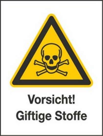 Vorsicht! Giftige Stoffe W03/W003