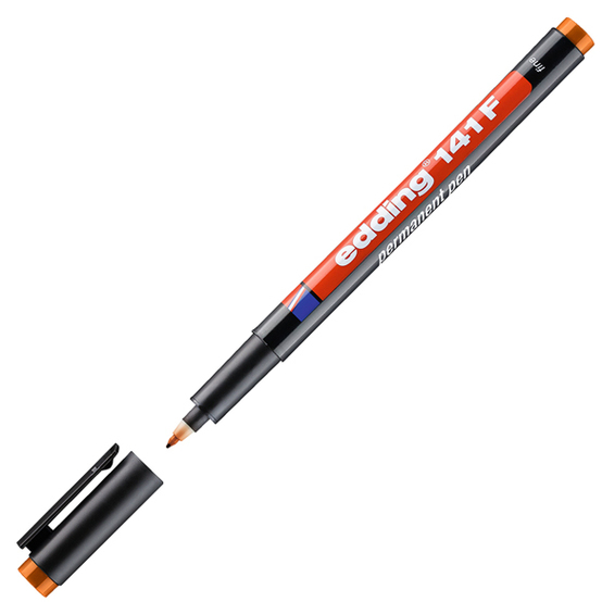edding 141 F Permanenter Folienschreiber orange edding 141 F Permanenter Folienschreiber orange