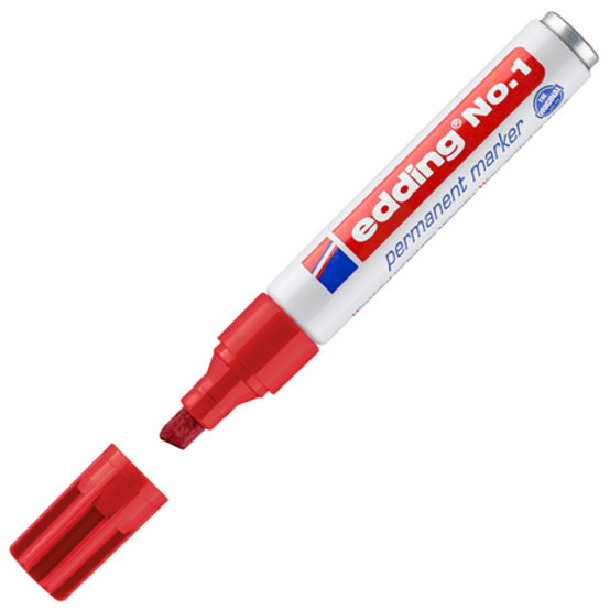 edding No. 1 Permanentmarker rot edding No. 1 Permanentmarker rot