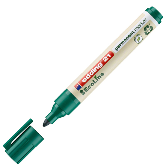 edding 21 EcoLine Permanentmarker grün