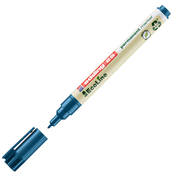 edding 25 EcoLine Permanentmarker blau edding 25 EcoLine Permanentmarker blau
