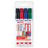 edding 3000 Permanentmarker 4er-Set sortiert edding 3000 Permanentmarker 4er-Set sortiert