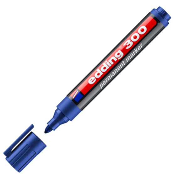 edding 300 Permanentmarker blau