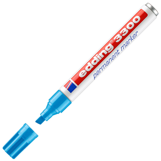 edding 3300 Permanentmarker hellblau edding 3300 Permanentmarker hellblau