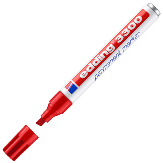 edding 3300 Permanentmarker rot edding 3300 Permanentmarker rot