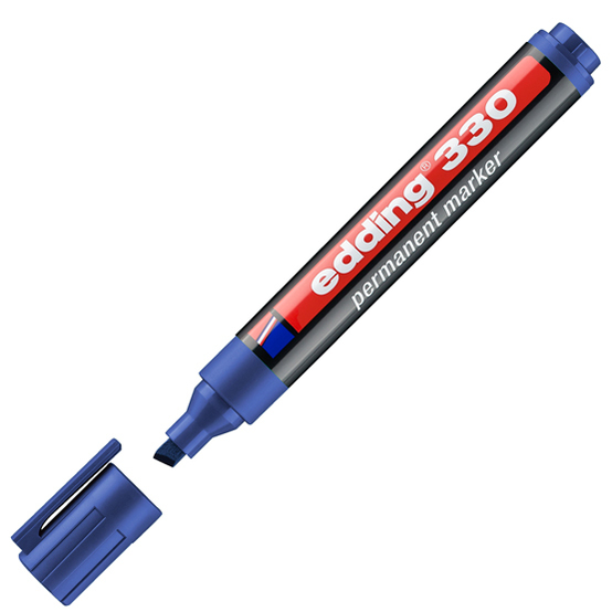 edding 330 Permanentmarker blau