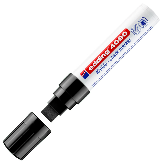 edding 4090 Kreidemarker schwarz edding 4090 Kreidemarker schwarz