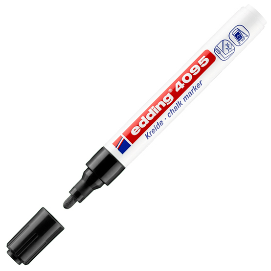 edding 4095 Kreidemarker schwarz edding 4095 Kreidemarker schwarz