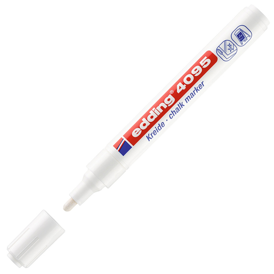 edding 4095 Kreidemarker weiß edding 4095 Kreidemarker weiß