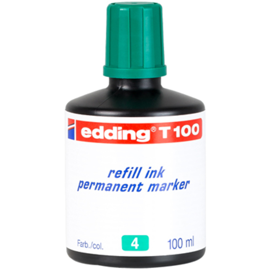 edding T 100 Nachfülltinte Permanentmarker grün