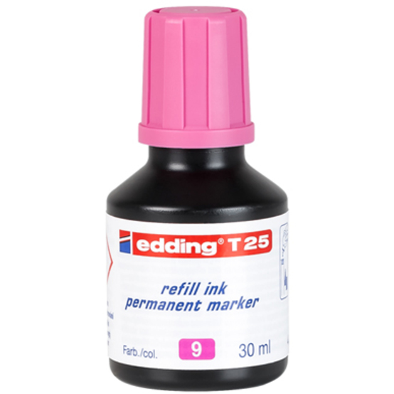 edding T 25 Nachfülltinte Permanentmarker rosa