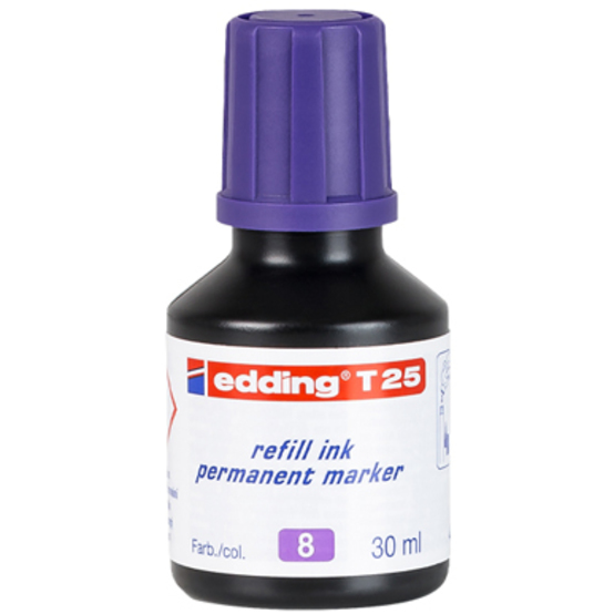 edding T 25 Nachfülltinte Permanentmarker violett edding T 25 Nachfülltinte Permanentmarker violett