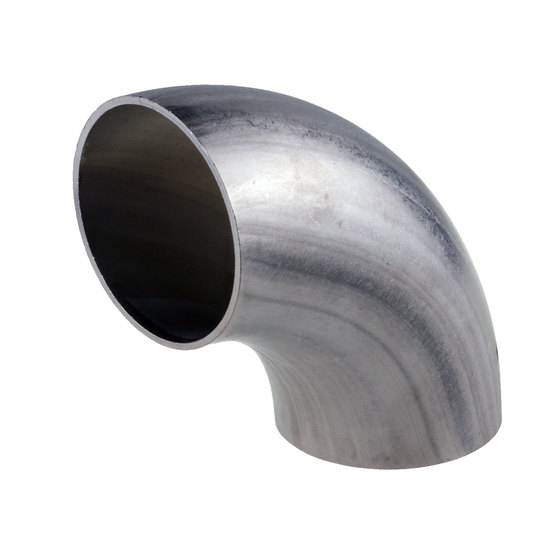Rostfreies Rohrzubehör Bogen Bauart 3D 90.0 geschweißt 1.4541 (X6CrNiTi18-10) Schweißverbindung Rostfreies Rohrzubehör Bogen Bauart 3D 90.0 geschweißt 1.4541 (X6CrNiTi18-10) Schweißverbindung