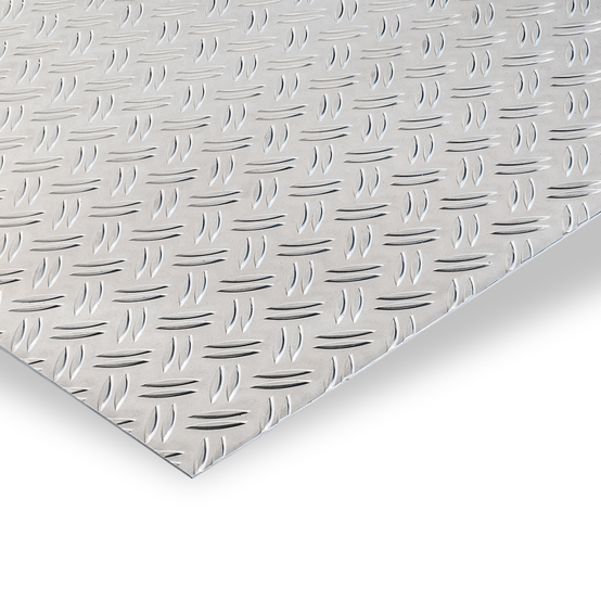 Aluminium Warzenbleche Duett EN AW-5754 O/H114 Mill-finish Aluminium Warzenbleche
