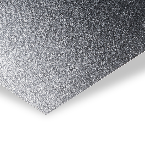 Aluminium Bleche EN AW-1050 H14/H24 stucco dessiniert Aluminium Blech EN AW-1050 (Al99,5) H14/H24 stucco dessiniert