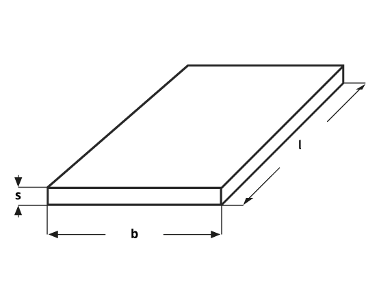 Aluminium Blech EN AW-3105 (AlMn0,5Mg0,5) farbbeschichtet, Nasslack