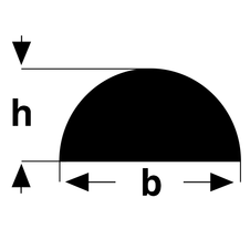 Stahlprofile Halbrund
