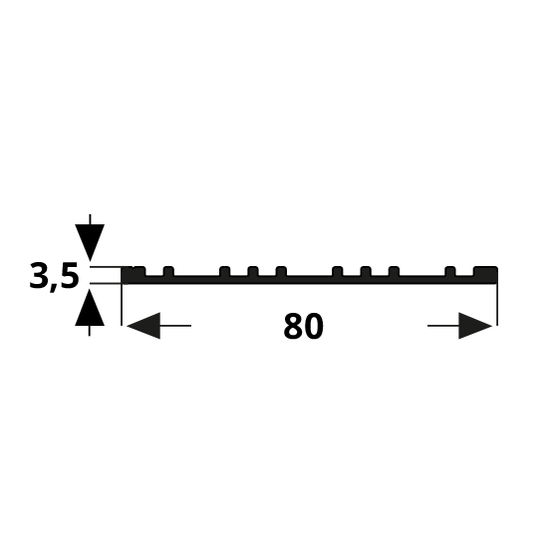 Aluminium Stoßverbinder